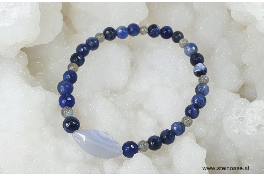 'Blutdruck senkend, Schilddrüse...' Armband 